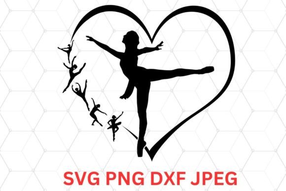 BalletDanceHeart Elegance: Capturing Grace in Every Digital File