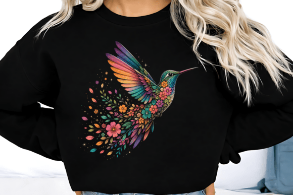 Hummingbird Flower PNG: Bringing Dynamic Elegance to Your Designs