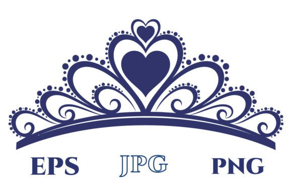 Princess Tiara EPS Cut File Design: A Royal Toolkit for Modern Creators